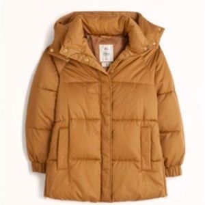 Abercrombie Ultra mid length Puffer Jacket